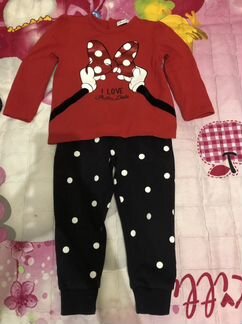 Комплект кофта Disney Baby и штаны H&M