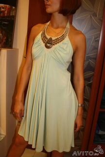 Зеленое платье faith connexion, средневековый сти