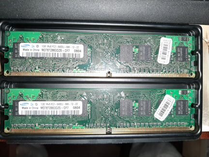 Оперативная память Samsung 2*1 Gb