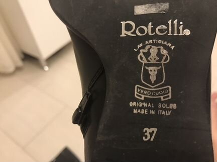 Сапоги Rotelli Италия кожа