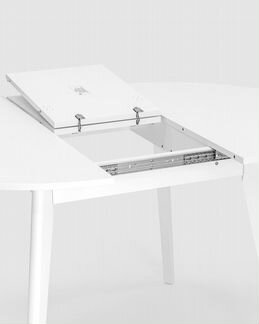 Обеденная группа стол Rondо белый, стулья DSW белы