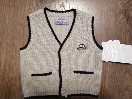 Жилеты, рост 60 см, 1-2 мес., Mayoral, новые