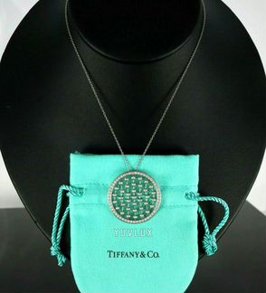 Tiffany золотое колье 1 ct