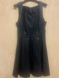 Платье кожа