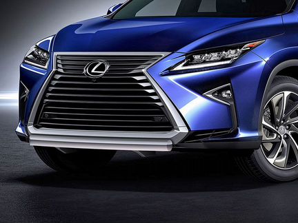 Защита бампера на Лексус RX Рх