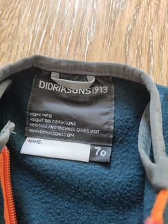 Didriksons комплект штаны +куртка, 70р