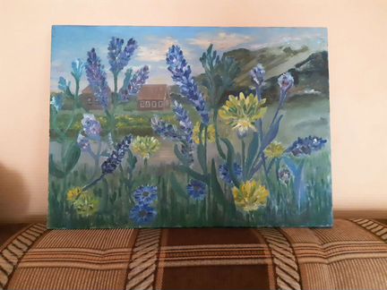 Картина маслом на холсте 