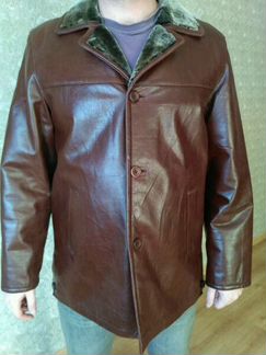 Натуральная кожаная с натуральным мехом