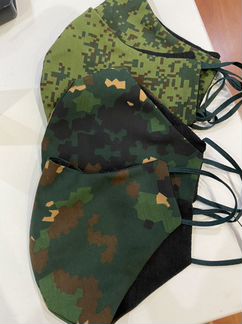 Маски тканевые хаки