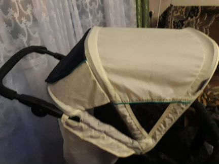 Коляска прогулочная с большими колёсами. hauck