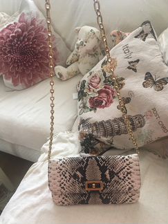 Клатч с принтом змеи от lanvin оригинал