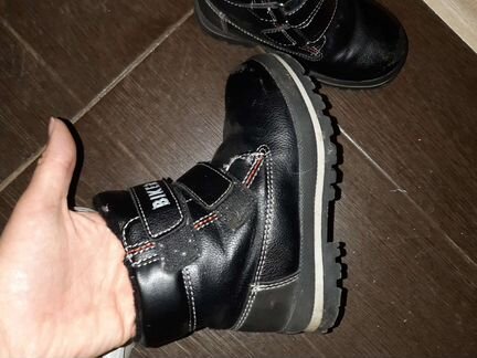 Полусапожки зимние р-р 26