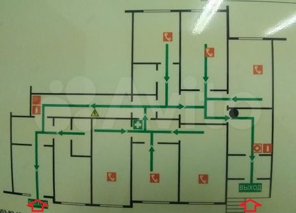 Аренда офиса 181 м2 м. Братиславская 1 этаж