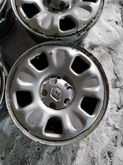 Диски бу оригинал R16 LU на Renault