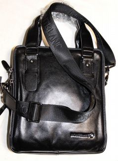 Мужская кожаная сумка MontBlanc lux планшет NEW