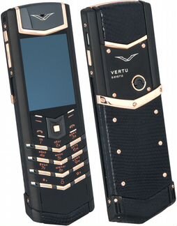 Vertu Signature S Design Red Gold Black Iguana