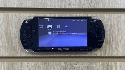Sony PSP 3008 Slim c WiFi 200 игр, гарантия 1 год