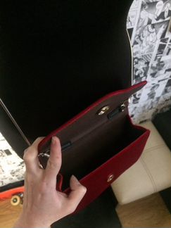 Сумка женская красная