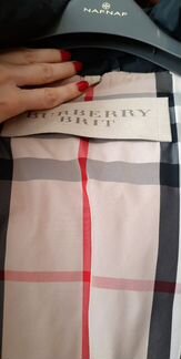 Пуховик Burberry, чёрный S