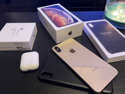 Телефон iPhone XS Max 64gb Gold