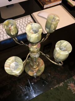 Подсвечник из оникса