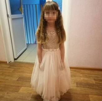 Платье для девочки 116-122