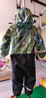 Зимний комбинезон Lassie 110 р-р +варежки Кэрри