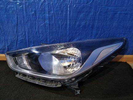 Фары левые на hyundai solaris 2