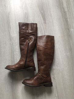 Сапоги кожаные