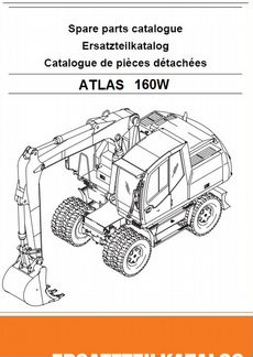 Atlas Каталог запчастей (колесный экскаватор)