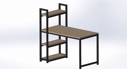 Стол в loft стиле