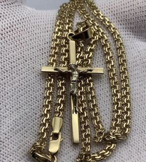Золотая цепь, золотой крест