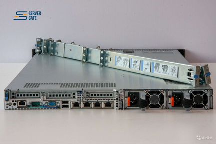 Сервер Dell R620 8SFF 2x E5-2630v2 128 GB