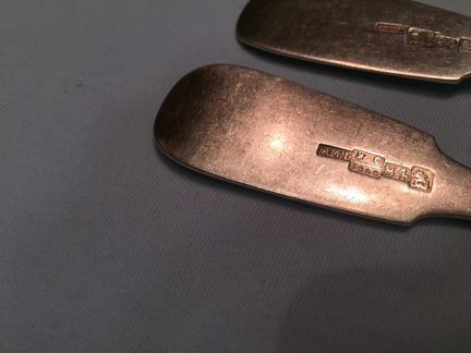 Антиквариат вилки серебро 84 пробы 1864 г