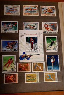 Альбом с марками (спорт) СССР