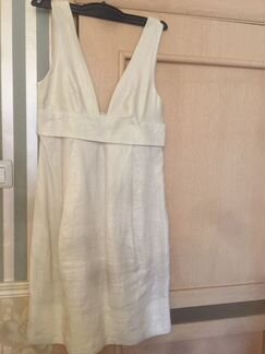 Роскошный сарафан из обливного льна