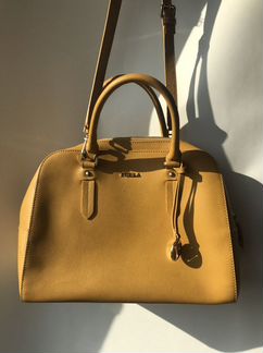 Сумка Furla желтая оригинал