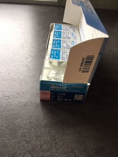 Ежедневные контактные линзы Acuvue moist 3,75