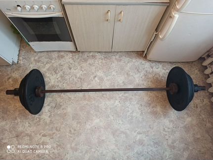 Штанга Олимпийская СССР, 115 кг