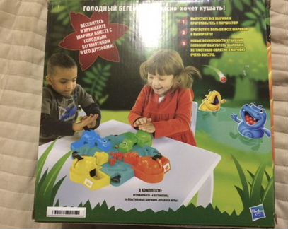 Игра настольная голодные бегемотики Hasbro