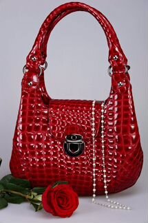 Сумка Vita Pelle красная