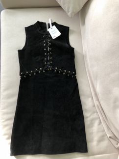 Платье натуральная кожа ASOS petite UK4