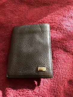Бумажник кожаный