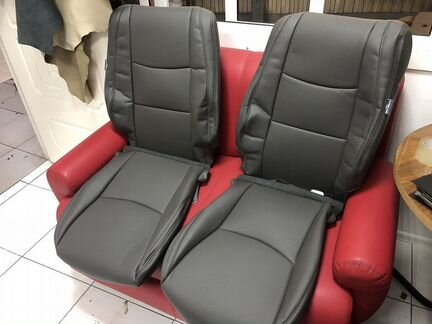 Обивка сидений кожа Toyota Land Cruiser Prado 120