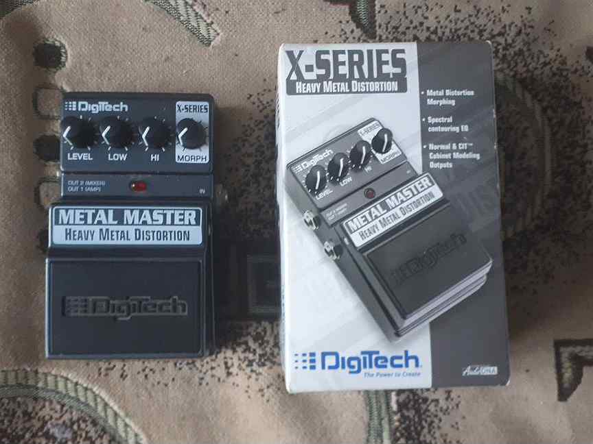 Digitech metal master схема