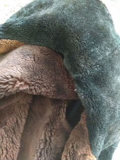 Рабочая куртка на овчине меховая