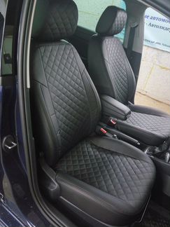 Модельные чехлы Шкода Октавия А5 из экокожи