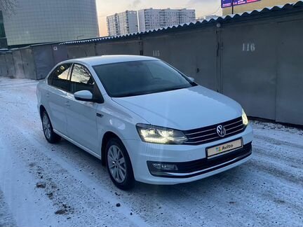 Volkswagen Polo 1.6 AT, 2018, 37 000 км
