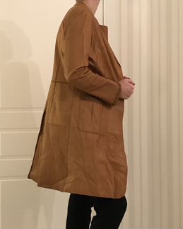 Кожаное пальто Steffen Schraut