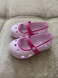 Кроксы на девочку 21 размер (с4) + круг